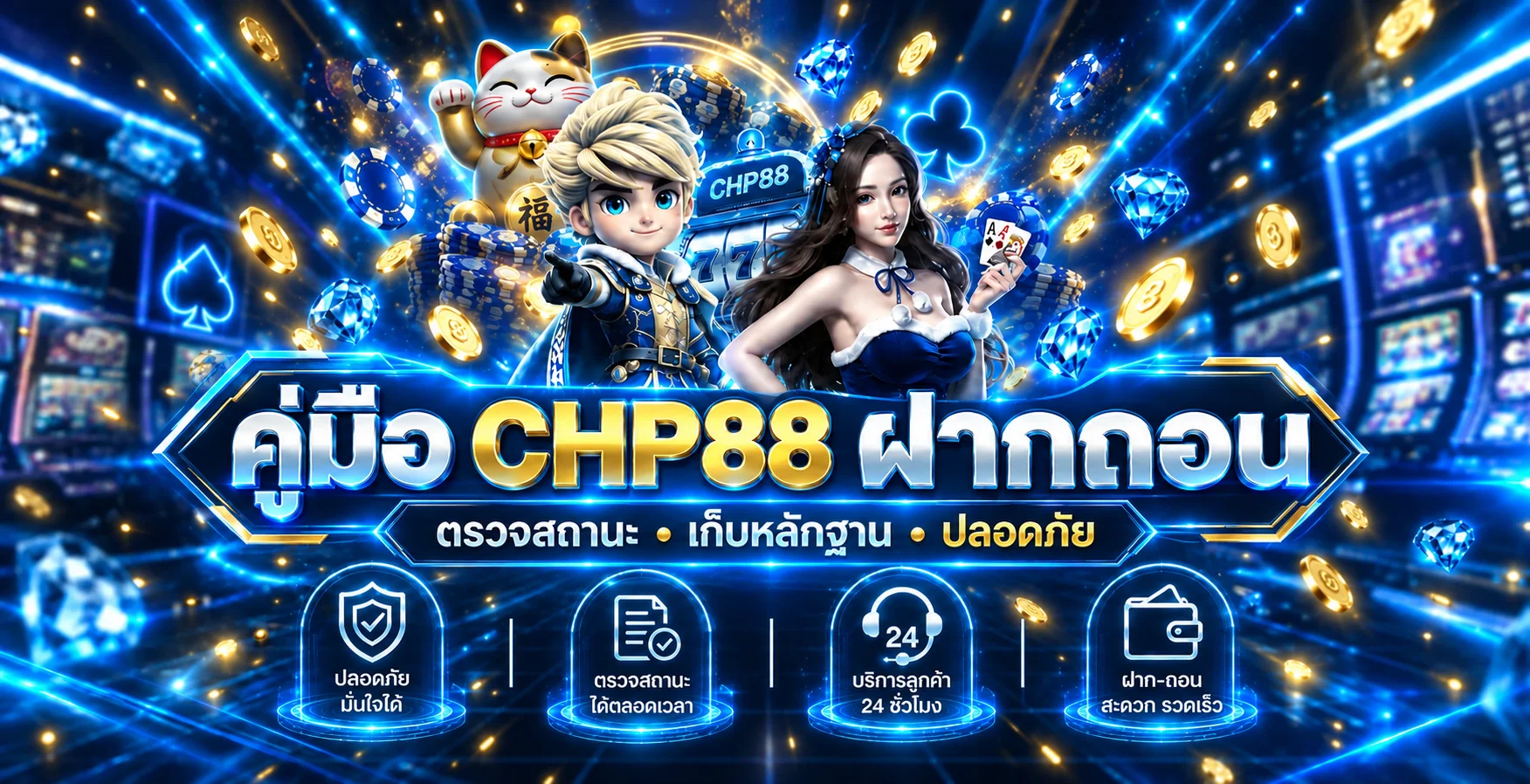 CHP88 ฝากถอน | คู่มือตรวจสถานะและแก้ปัญหา